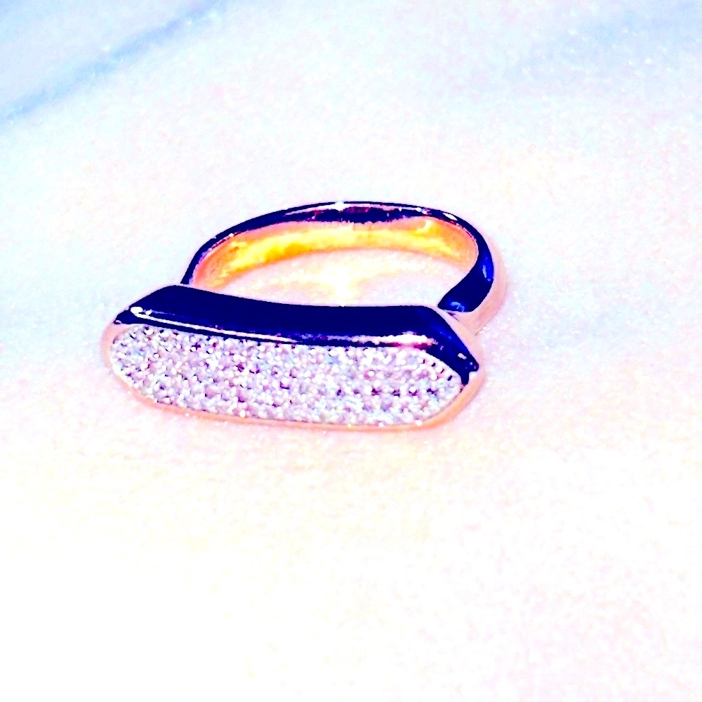 Diamond Monica Vander🌹Baja Rose Gold Ring🌹 - Picture 6 of 11